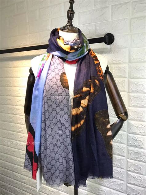 gucci fake scarf